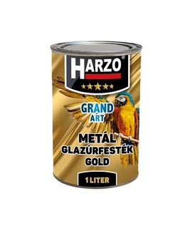 HARZO Metál Glazúrfesték Arany 1 liter