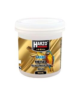 HARZO Metál Glazúrfesték Arany 100 ml