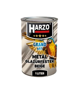HARZO Metál Glazúrfesték Beige 1 liter