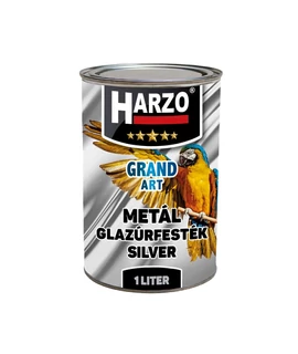 HARZO Metál Glazúrfesték Ezüst 1 liter