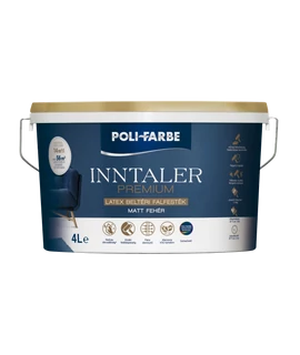 PoliFarbe INNTALER PRÉMIUM MATT LATEX falfesték 4 l
