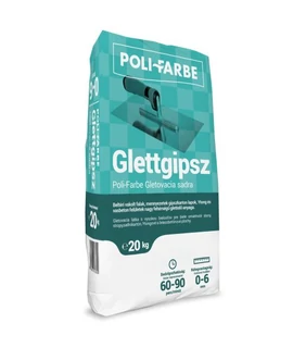 PoliFarbe glettgipsz beltéri 0-6 mm 20 kg