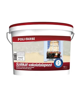 PoliFarbe Szilikát Vakolat alapozó 16 l fehér