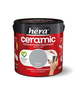 HÉRA Ceramic Beltéri kerámia falfesték - többféle színben HÉRA Ceramic Beltéri kerámia falfesték - többféle színben