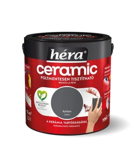 HÉRA Ceramic - Karbon 2,5 l - Beltéri kerámia falfesték