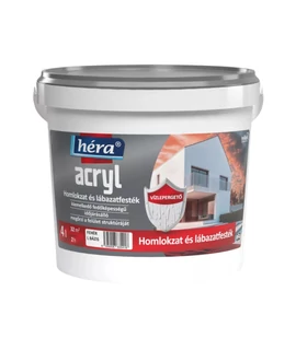 HÉRA Acryl 4 l L bázis és fehér | homlokzat és lábazatfesték