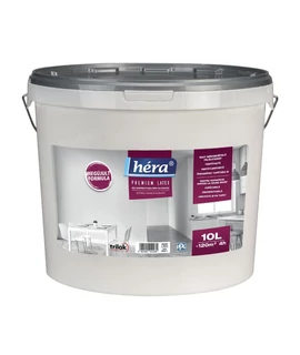 HÉRA Prémium Latex Beltéri Selyemfényű Falfesték Fehér És L 10 l