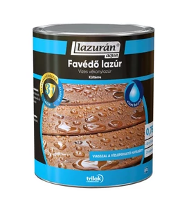 Lazurán Aqua 3in1 favédő - Válassz színt és kiszerelést!