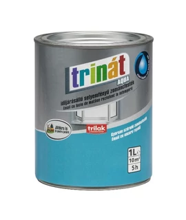 TRINÁT AQUA selyemfényű zománcfesték 1 l 100 fehér