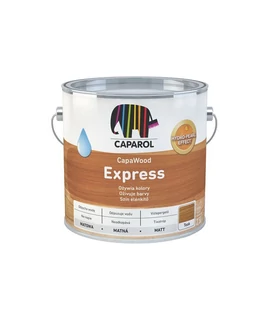 CapaWood Express | környezetbarát vizes vékonylazúr - válassz színt és kiszerelést
