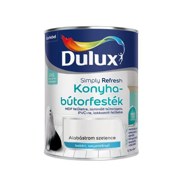 Dulux Simply Refresh konyhabútor festék sf.0,75 l alabástrom szelence