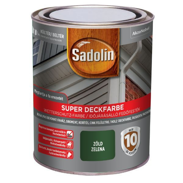 Sadolin Super Deckfarbe 0,75 l zöld