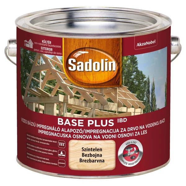 Sadolin BASE PLUS IBD vizes alapozó - válassz kiszerelést!