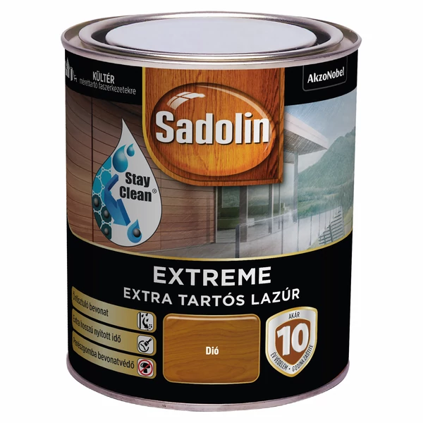 Sadolin Extreme extra tartós vastaglazúr 0,7 l dió