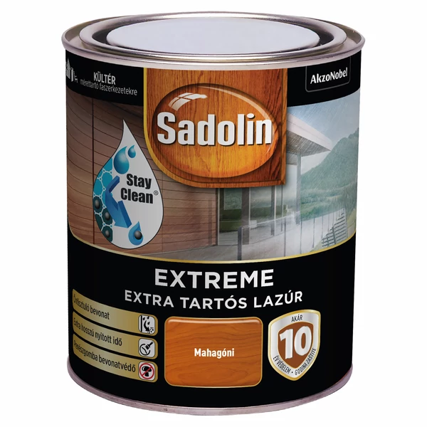 Sadolin Extreme extra tartós vastaglazúr 0,7 l mahagóni