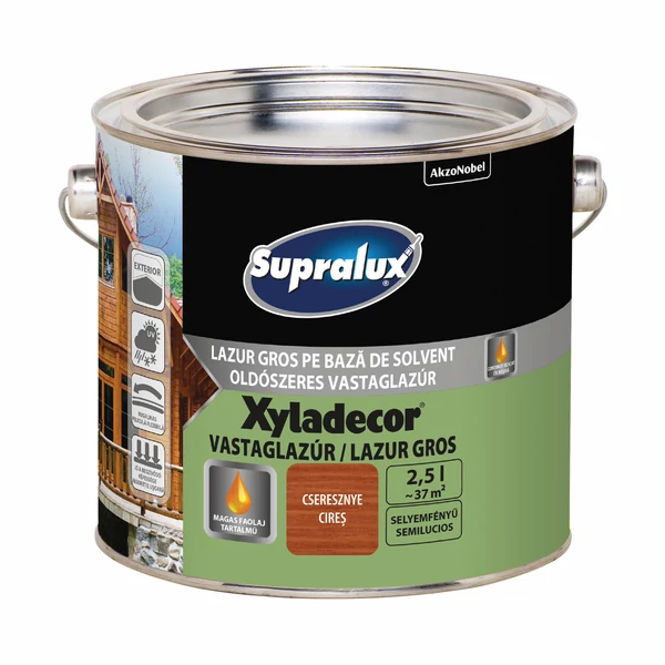 Supralux Xyladecor Vastaglazúr Cseresznye 2,5 l