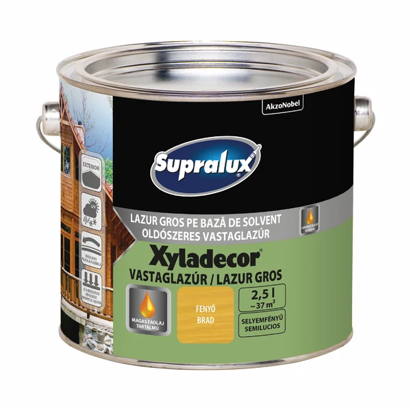 Supralux Xyladecor Vastaglazúr Fenyő 2,5 l