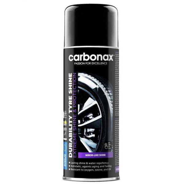 Carbonax Durability Tyre Shine - tartós, fényes gumiápoló 400ml