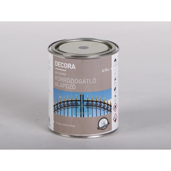 DECORA korróziógátló alapozó 0,75 l szürke