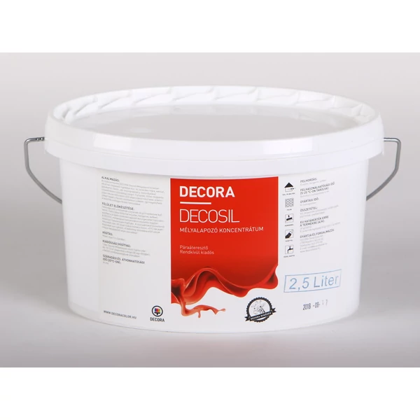 DECORA DECOSIL mélyalapozó koncentrátum 2,5 l