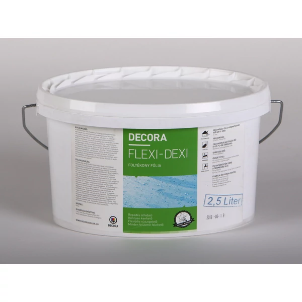 DECORA FLEXI-DEXI flexibilis tetőszigetelő bevonat 2,5 l