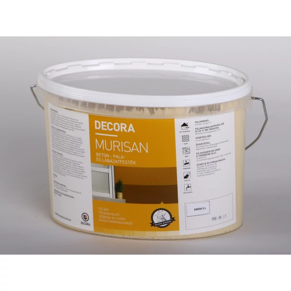 DECORA MURISAN beton-, pala- és lábazatfesték 5 l krém