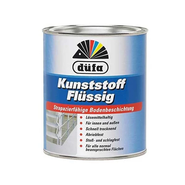 DÜFA Műanyag padlófesték 2,5 l RAL6005 mohazöld (Kunststoff flüssig)
