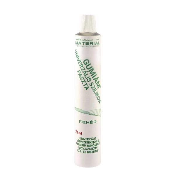 GUMIÁM univerzális szilikon paszta | 70 ml fehér (csőszerelő)