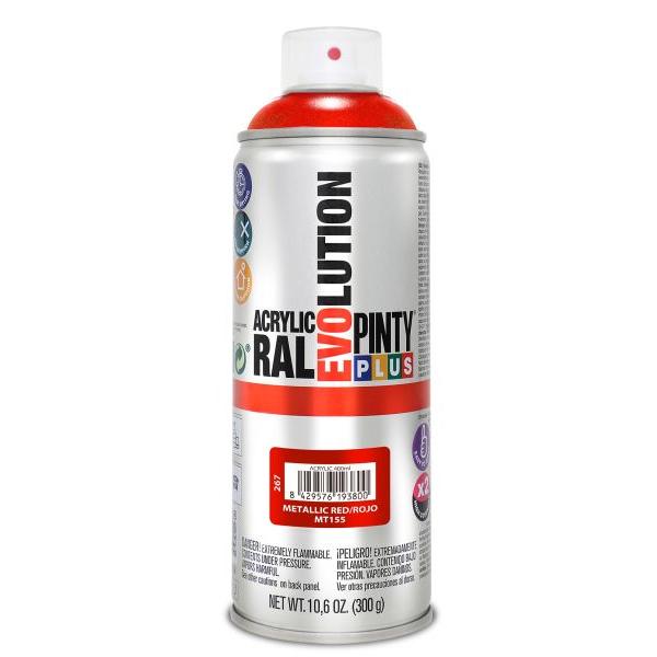PINTY PLUS Evolution metál 400 ml M155 piros