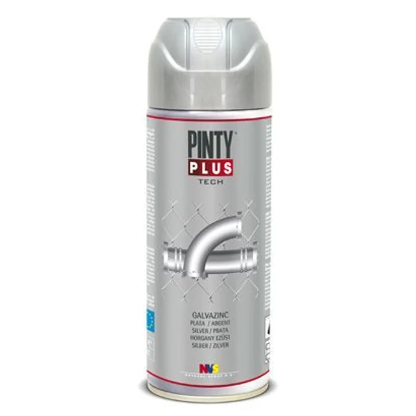 PINTY PLUS horganyspray G150 ezüst 400 ml