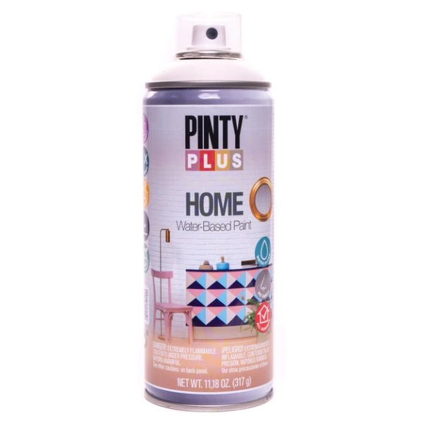 Pinty Plus Home vízesbázisú festék aer 400 ml Fehér tej HM112