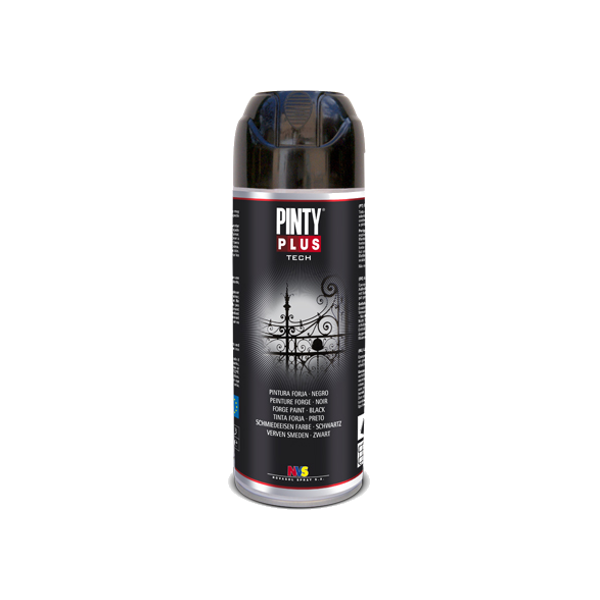 PINTY PLUS Tech kovácsoltvas festék fekete 400 ml NVS