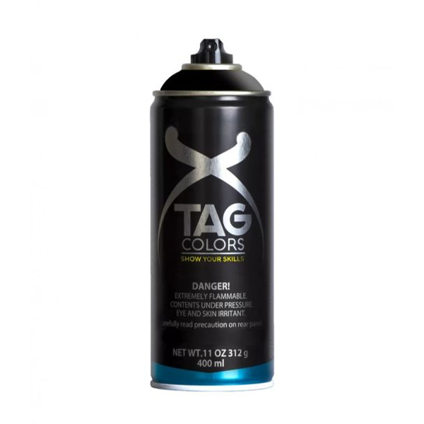 TAG COLORS akril spray matt A001 BLACK HOLE 400 ml