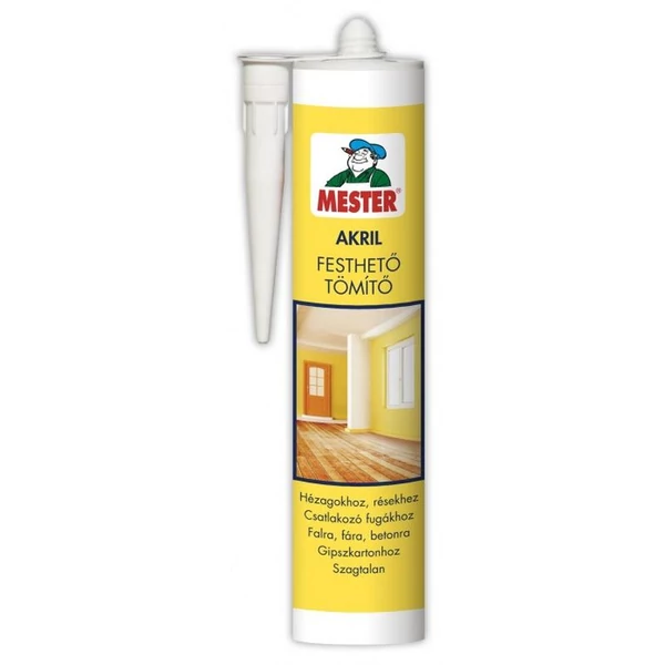 MESTER Akril fehér tömítő 310 ml