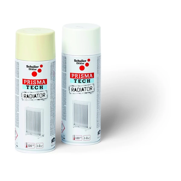 Schuller PRISMA TECH RADIATOR Radiátorspray 400 ml RAL 9001 - krémfehér