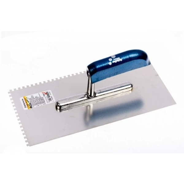 Schuller STAN KARO Fogazott glettelő (28 x 13 cm) - 4 x 4 x 4 fogazott