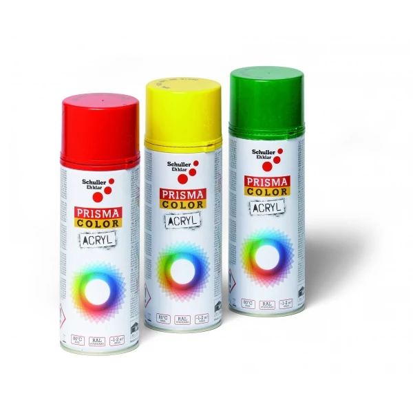 Schuller PRISMA COLOR RAL Fényes Akrillakk 400 ml aer. RAL 8014 barna