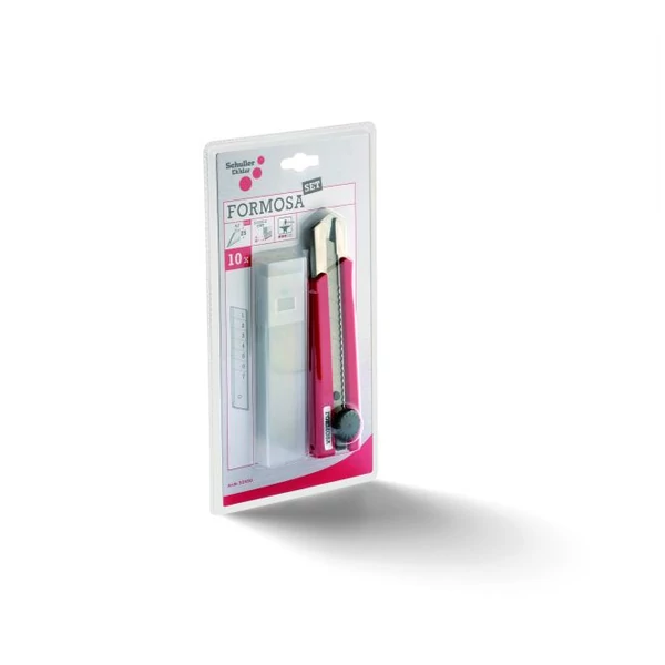 Schuller Formosa (25 mm) vágókés szett (vágókés rögzítőcsavarral, 10 pótpenge adagolóban)