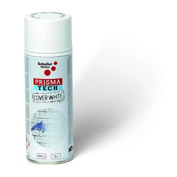 Schuller PRISMA TECH COVERWHITE folttakaró, fehér 400 ml