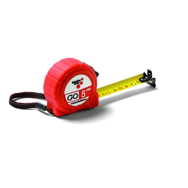 Schuller GO PRO mérőszalag stopperrel 2 K házzal 8 m x 25 mm