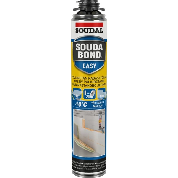 Soudal Soudabond Easy ragasztóhab 750 ml pisztolyos -10 C téli