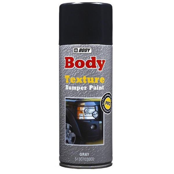 HB BODY 513 Textura BUMPER PAINT műanyag lökhárító spray 400ml fekete