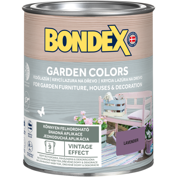 BONDEX GARDEN COLORS LEVENDULA 0.75L