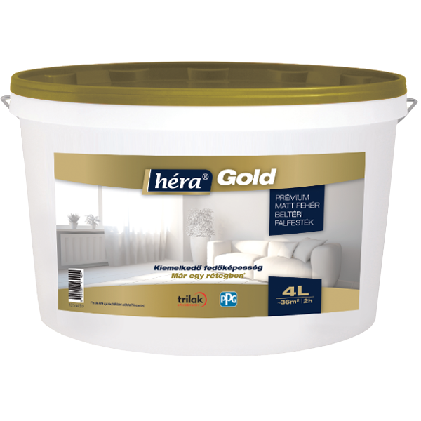 HÉRA GOLD BELTÉRI FALFESTÉK 4 L