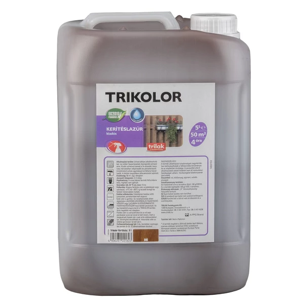 Trikolor Kerítéslazúr Dió 5 l