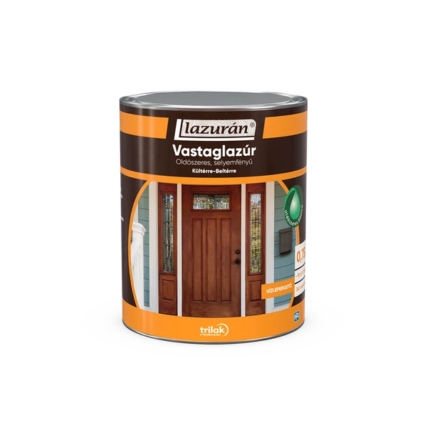 Lazurán Selyemfényű Vastaglazúr Teak 0,75 l