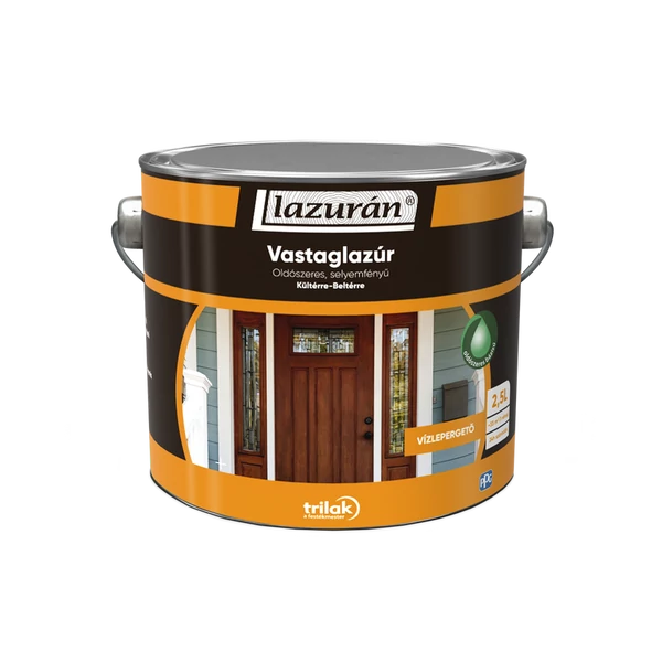 Lazurán Selyemfényű Vastaglazúr Teak 2,5 l