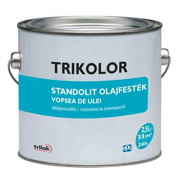 Trikolor Standolit Olajfesték 2,5 l 450 okker
