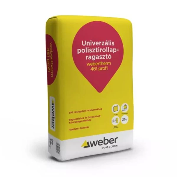Weber webertherm 461 profi univerzális polisztirollapragasztó 25 kg