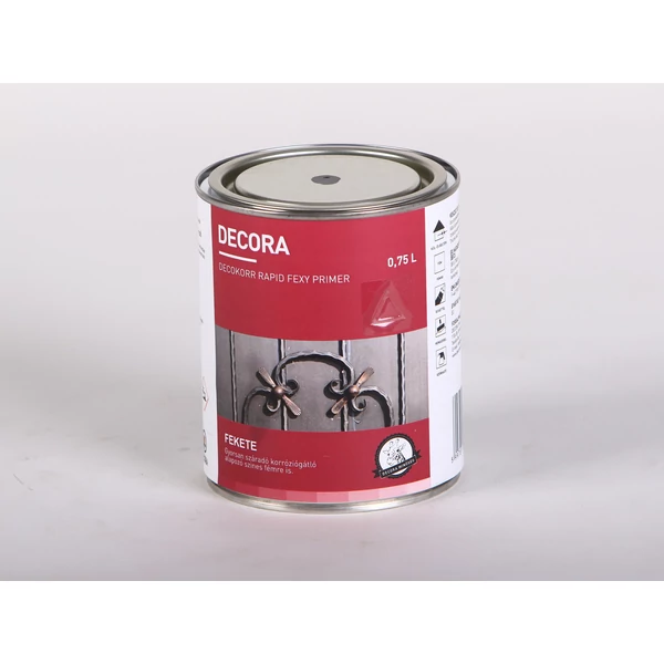 DECORA Decokorr Fexy Primer rozsdagátló alapozó 0,75 l 300 fekete